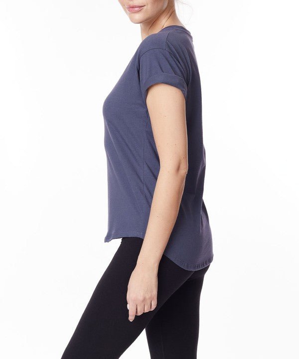 Studio Ko Cotton Jersey V Top - Jennie Dots