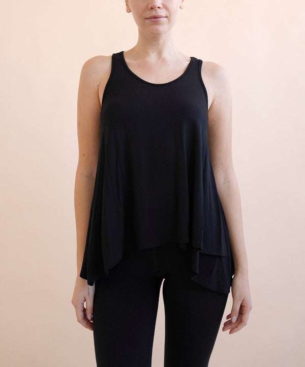 Studio Ko Flared Tank - Jennie Dots
