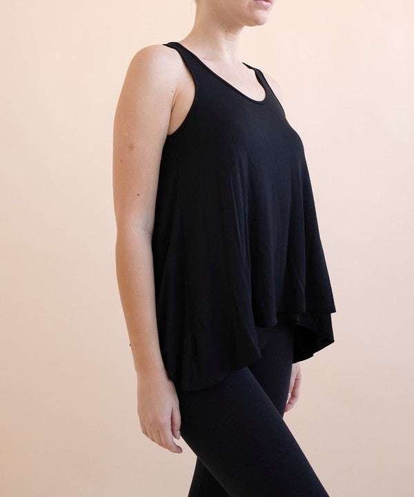 Studio Ko Flared Tank - Jennie Dots
