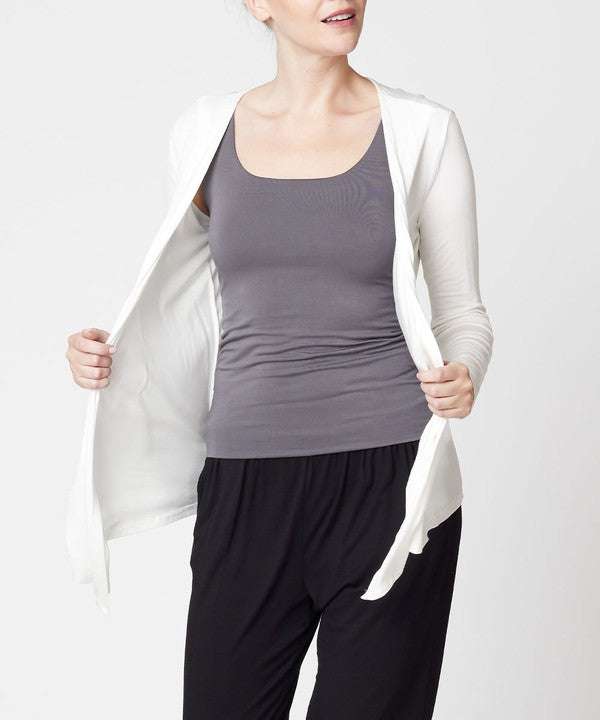 Studio Ko Simple Tie Front Cardigan - Jennie Dots