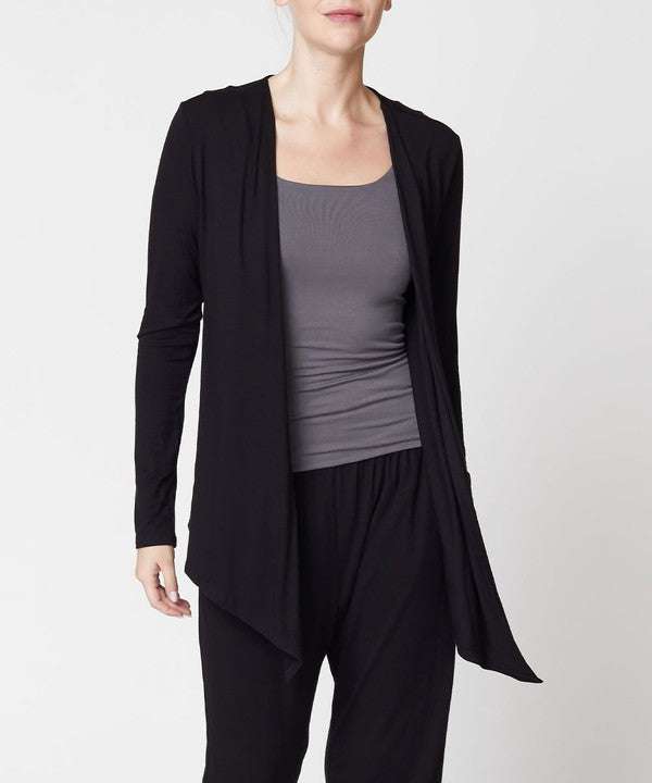 Studio Ko Simple Tie Front Cardigan - Jennie Dots