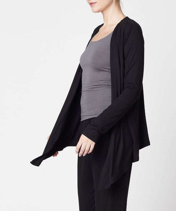 Studio Ko Simple Tie Front Cardigan - Jennie Dots