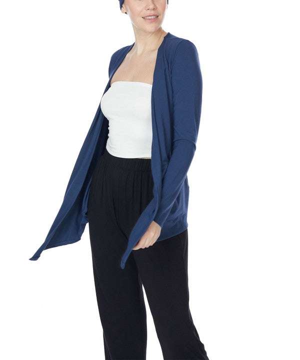 Studio Ko Simple Tie Front Cardigan - Jennie Dots