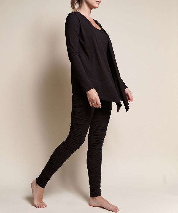 Studio Ko Simple Tie Front Cardigan - Jennie Dots