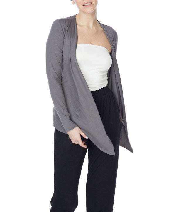 Studio Ko Simple Tie Front Cardigan - Jennie Dots