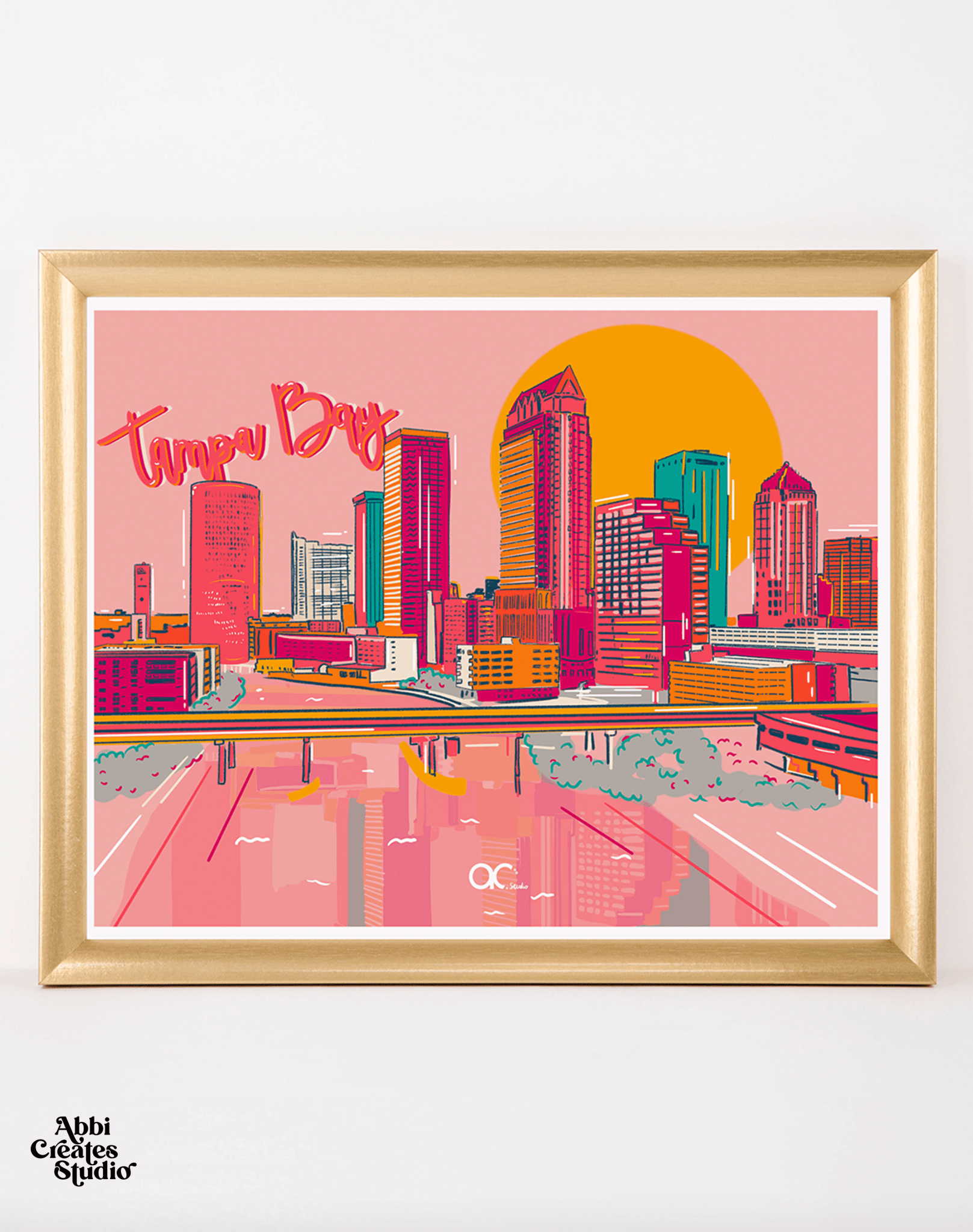 Tampa Bay and St Pete Landmarks Art Prints - Jennie Dots