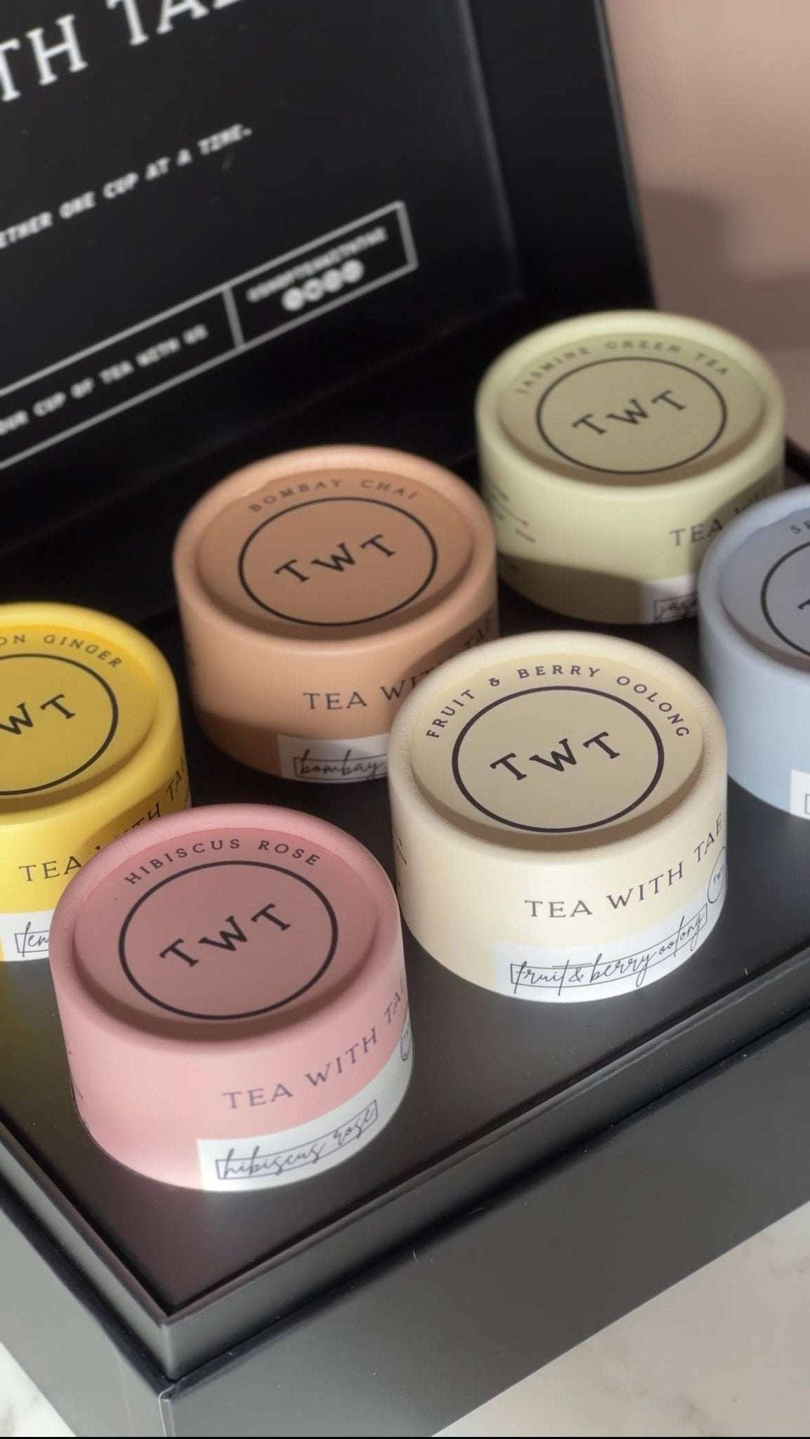 Tea with Tae - Spring + Mother's Day Tea Bento Box (tea gift set) - Jennie Dots