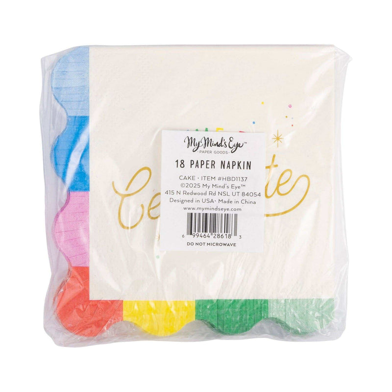 Time to Celebrate Cocktail Napkin - Jennie Dots