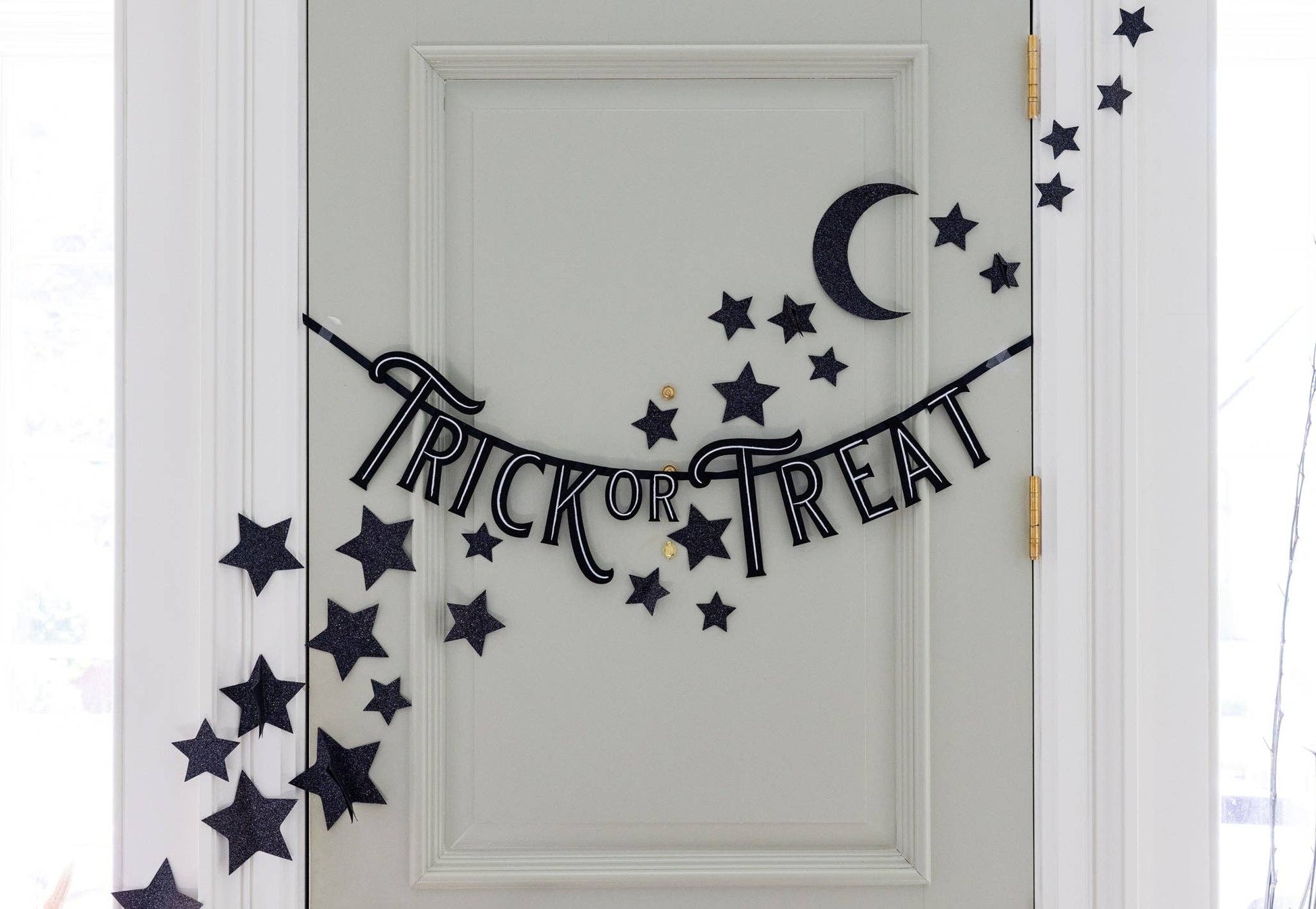 Trick or Treat Felt Banner - Jennie Dots