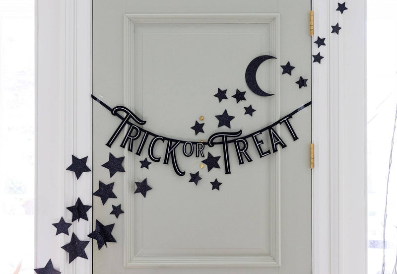 Trick or Treat Felt Banner - Jennie Dots