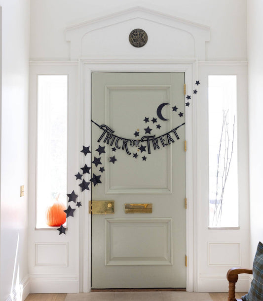 Trick or Treat Felt Banner - Jennie Dots