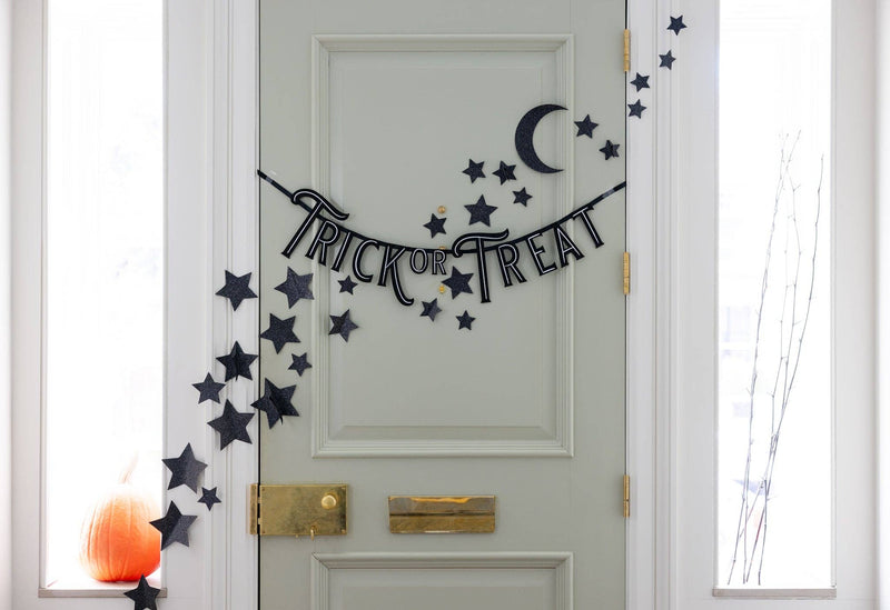 Trick or Treat Felt Banner - Jennie Dots
