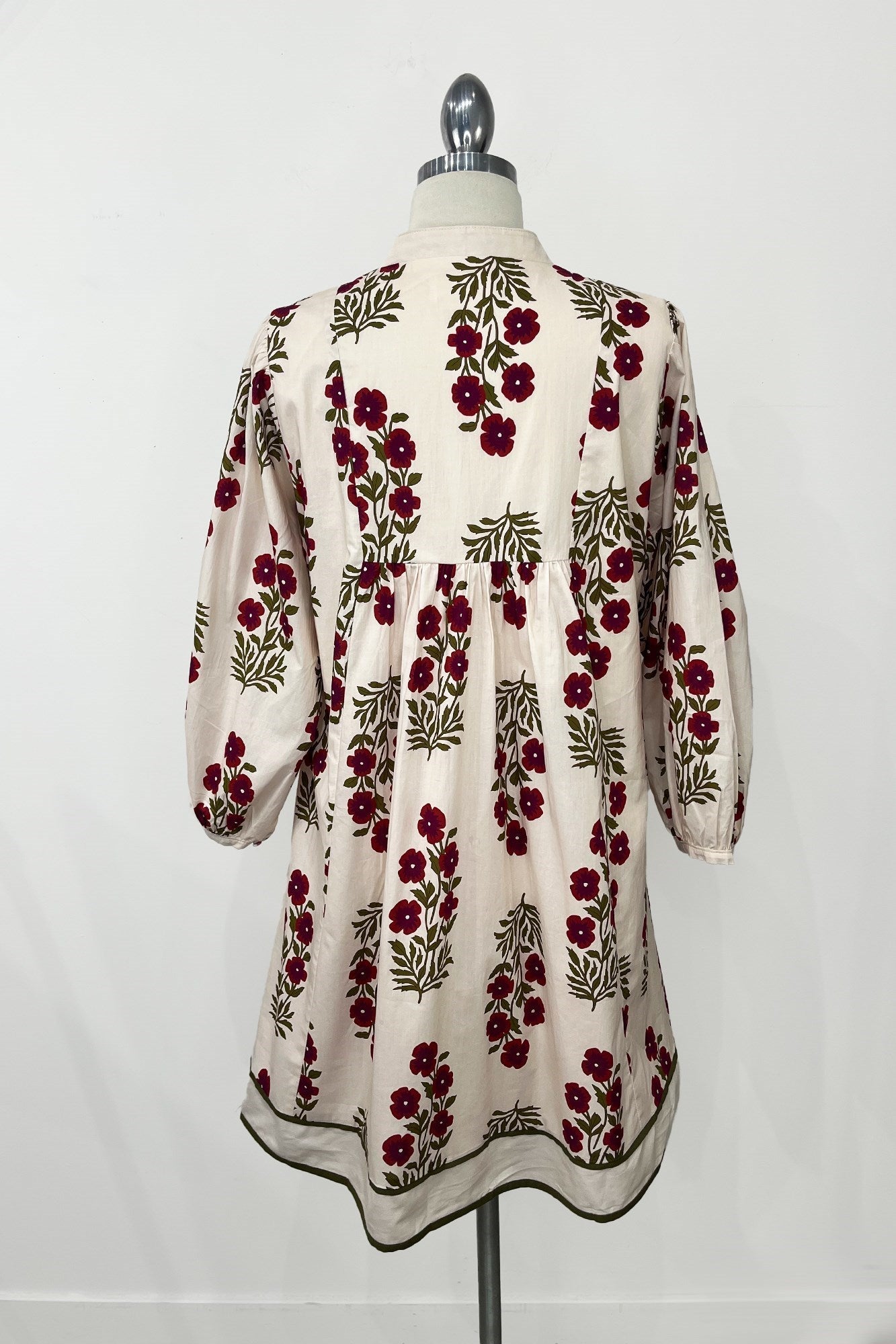 Umgee Floral Babydoll Dress - Cream Mix - Jennie Dots