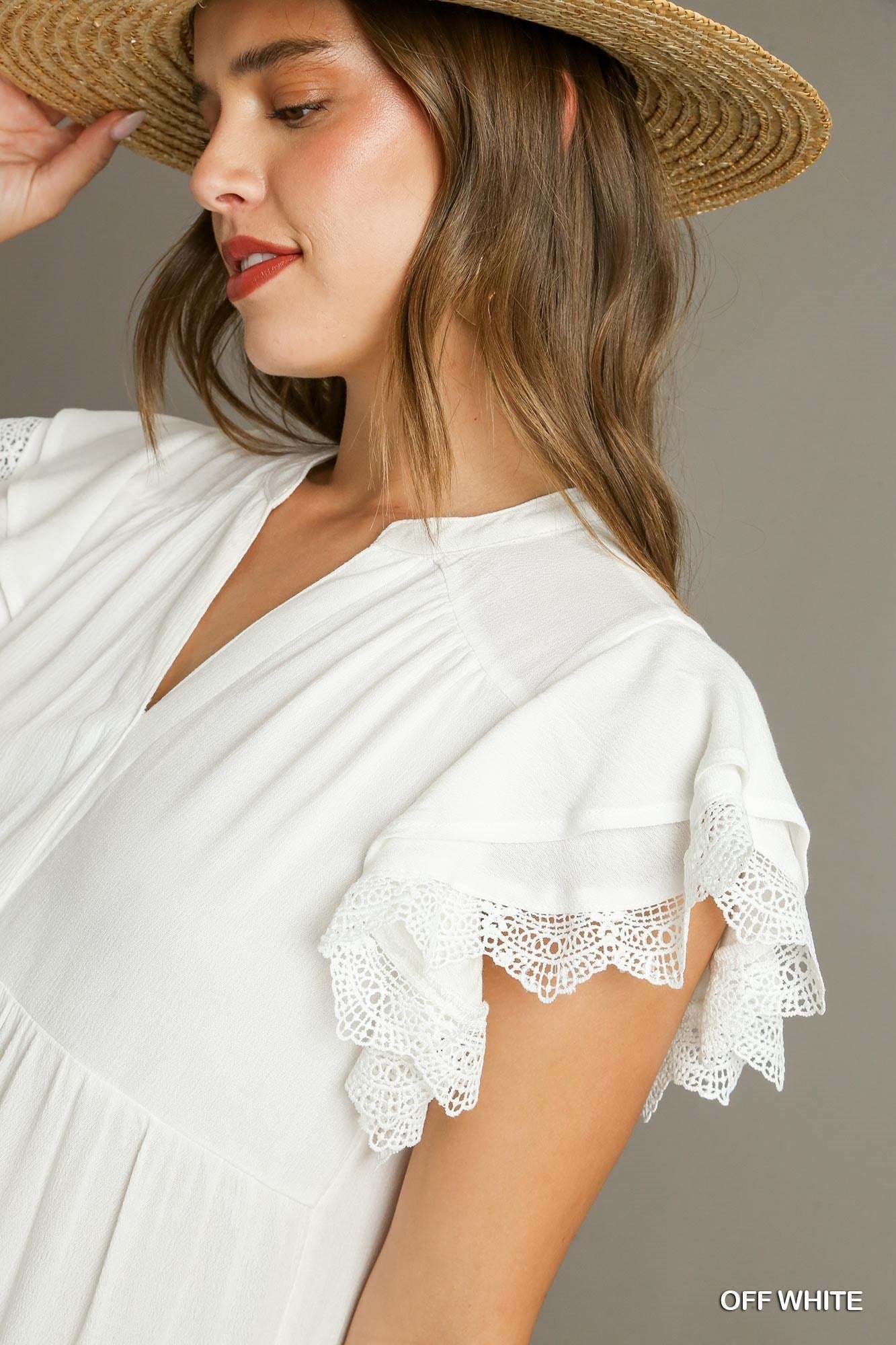 umgee tiered midi dress Umgee Dress