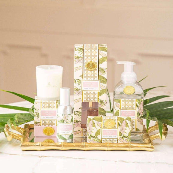 Under the Palms 5.6oz Soy Wax Candle - Jennie Dots