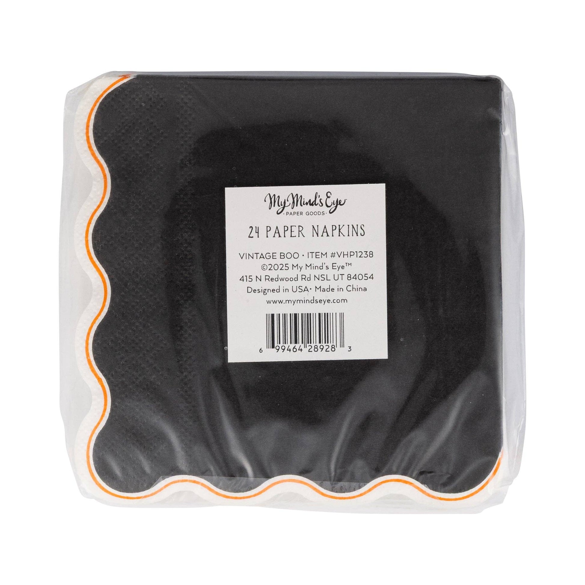 Vintage Boo Cocktail Napkin - Jennie Dots
