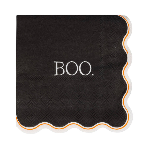 Vintage Boo Cocktail Napkin - Jennie Dots