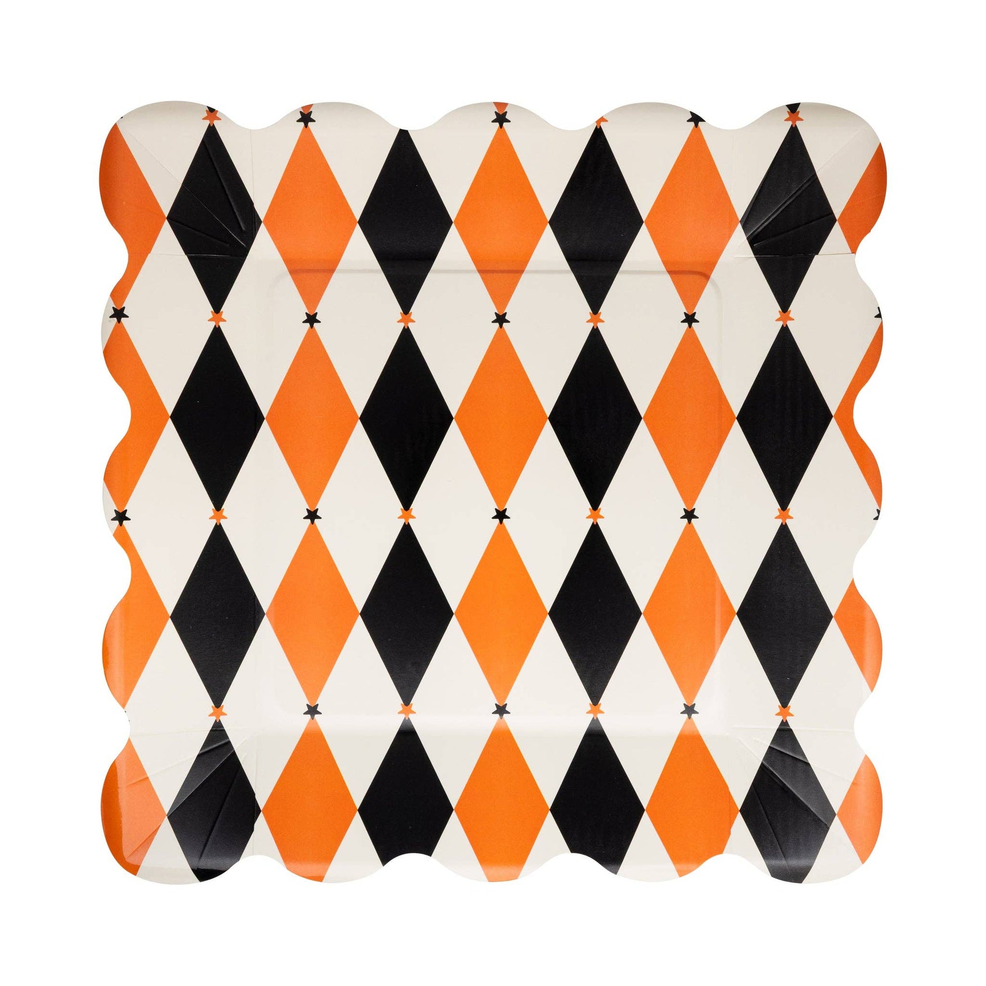 Vintage Harlequin 11" Plate - Jennie Dots