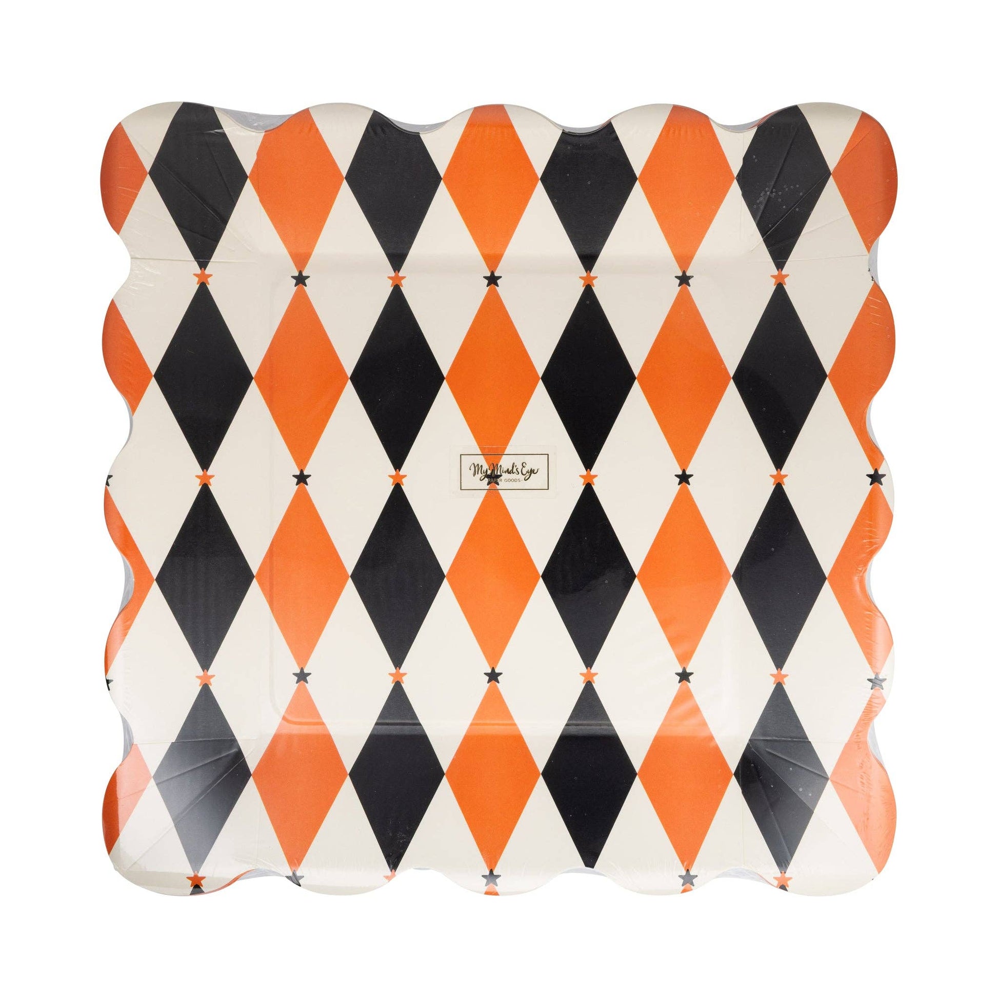 Vintage Harlequin 11" Plate - Jennie Dots