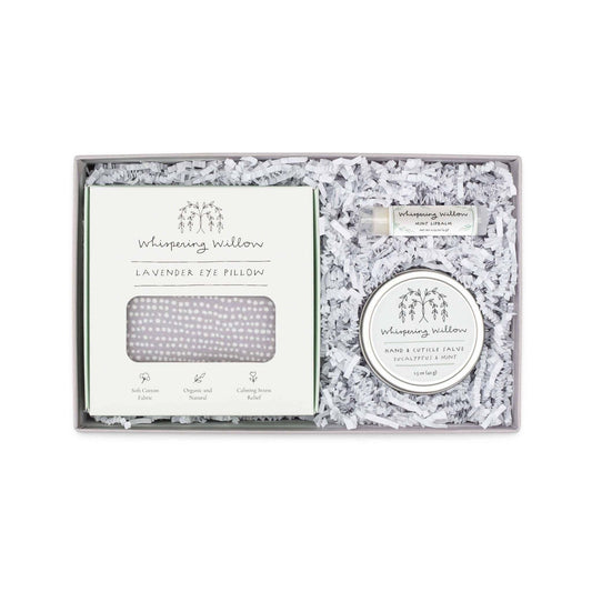 Wispering Willow Eucalyptus & Mint Serenity Gift Set - Jennie Dots