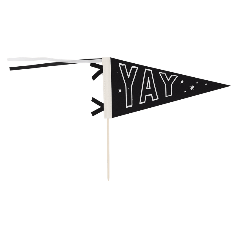 YAY Graduation Felt Pennant Banner - Jennie Dots