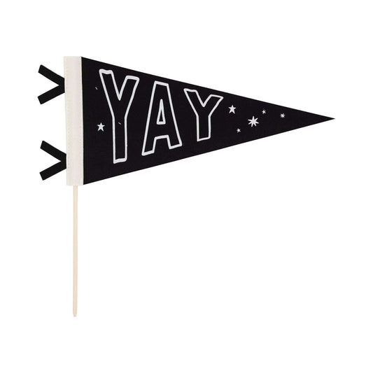 YAY Graduation Felt Pennant Banner - Jennie Dots
