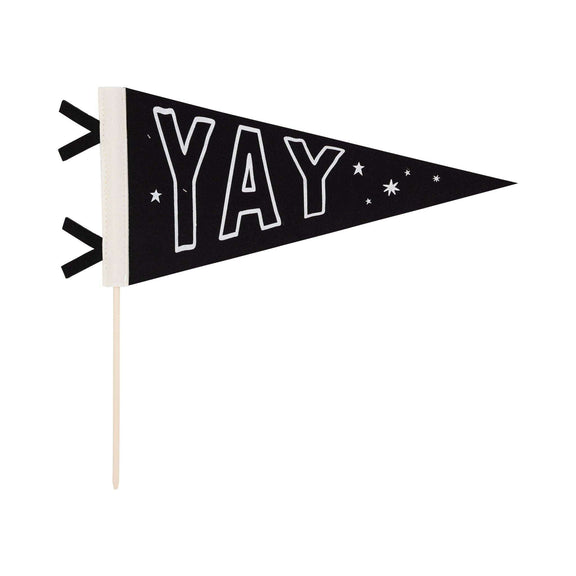 YAY Graduation Felt Pennant Banner - Jennie Dots